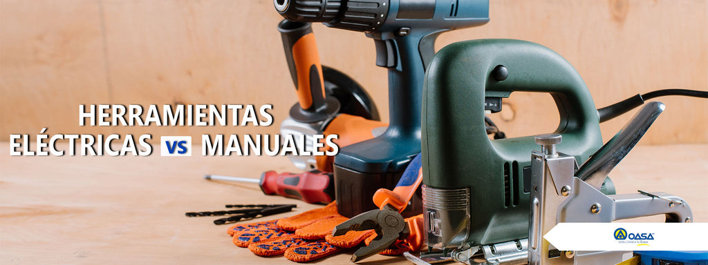 Herramientas eléctricas vs herramientas manuales para corte y desbaste